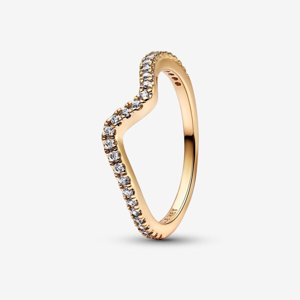 Sparkling Wave Ring - image 3